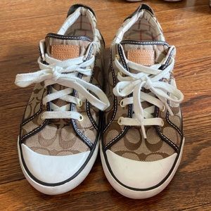 Coach Converse style shoes